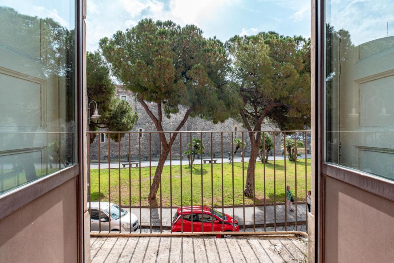 Castle Living Apartman Catania-Fontanarossai nemzetközi repülőtér Kültér fotó